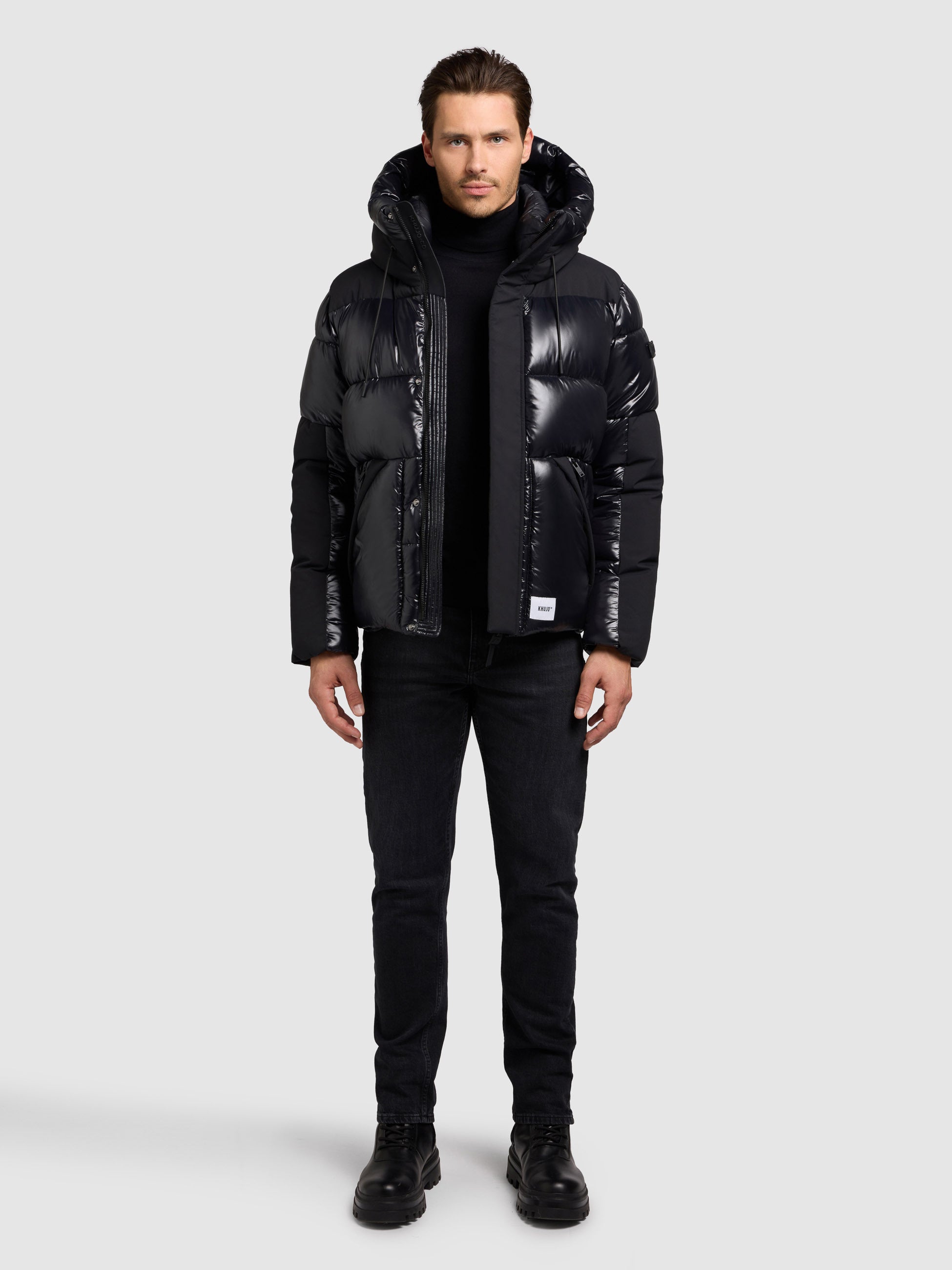 khujo-jacke-alst-black-steppjacke-mit-kapuze-damen image 1