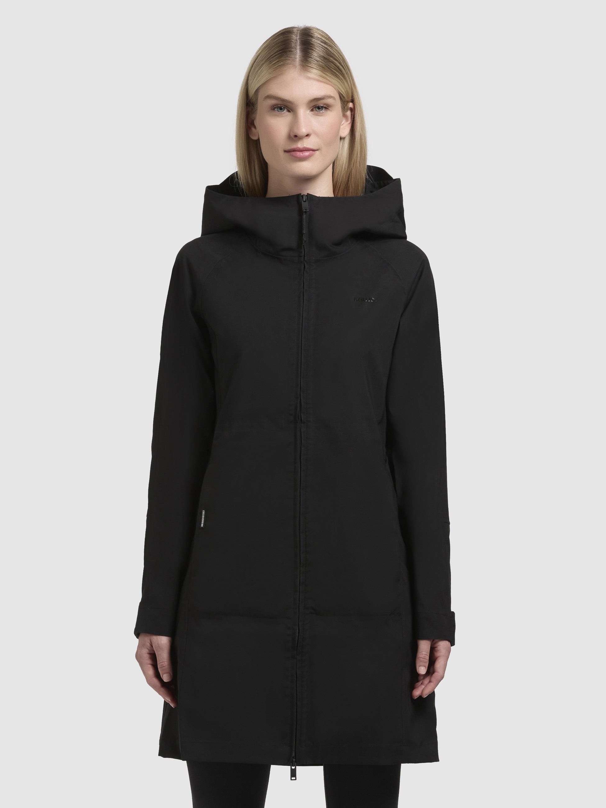 khujo-mantel-sanni-schwarz-leichter-regenmantel-slim-fit-f-r-damen image 4
