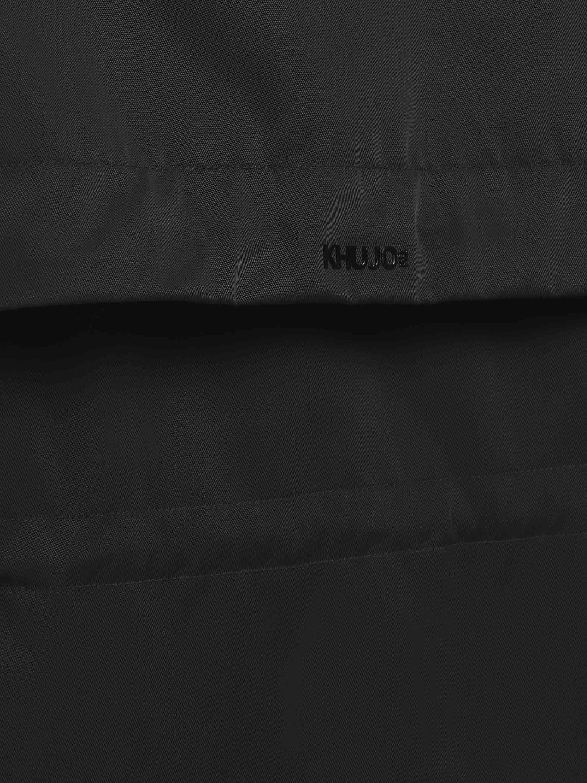 khujo-manao2-mantel-black-leichter-damen-sommerparka-regular-fit image 8