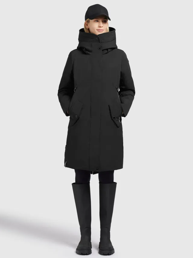 khujo-mantel-charlyn4-damen-wintermantel-black image 1