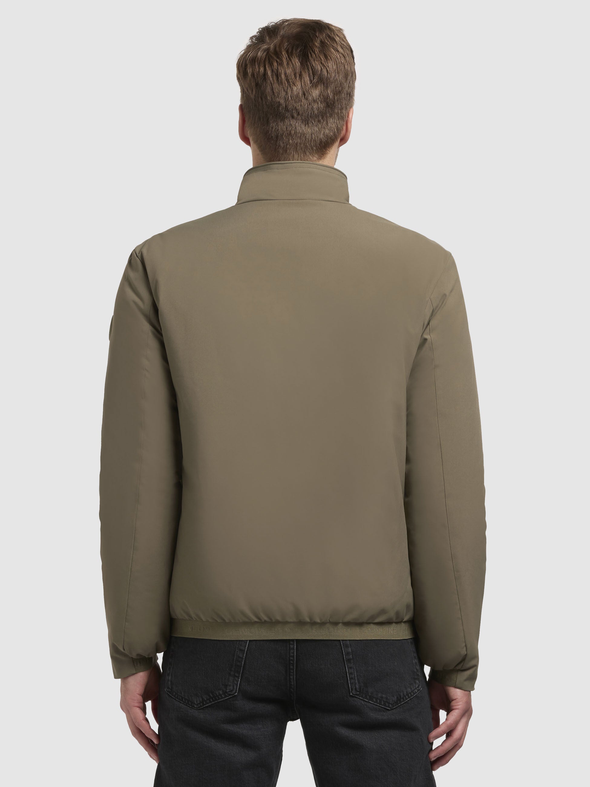 khujo-jacke-oke-oliv-blousonjacke-mit-stehkragen image 3
