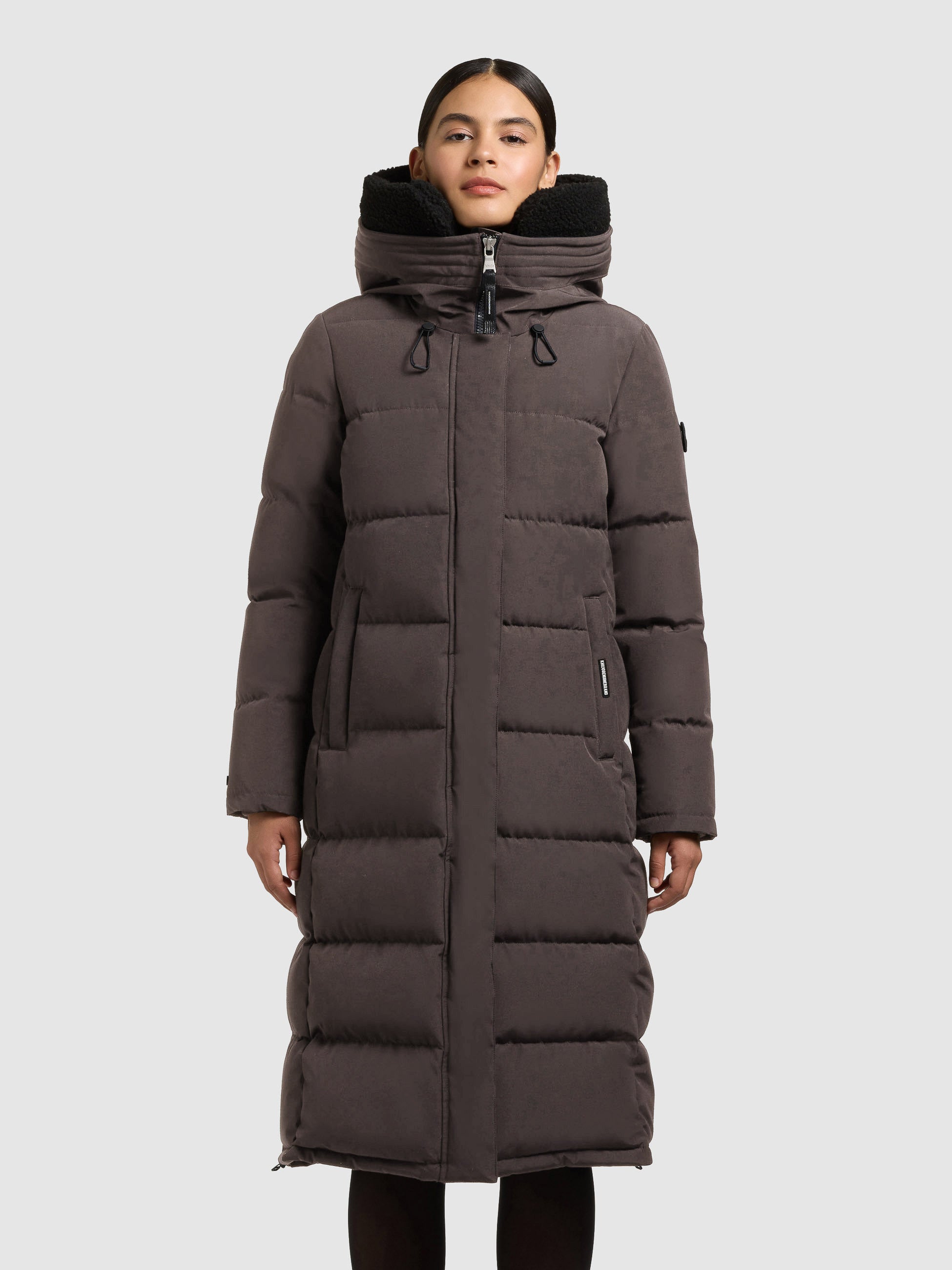 khujo-mantel-daras-graphite-grey-damen-knielanger-winter-steppmantel-grau image 4