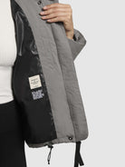 khujo-jacke-sarella-grau-wattierte-winterjacke-loose-fit image 8