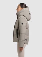 khujo-enits-matt-steppjacke-witcher-green-damen image 5