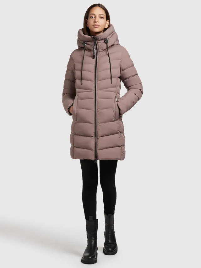 khujo-jacke-tuhani2-matt-altrosa-steppjacke-leicht image 1
