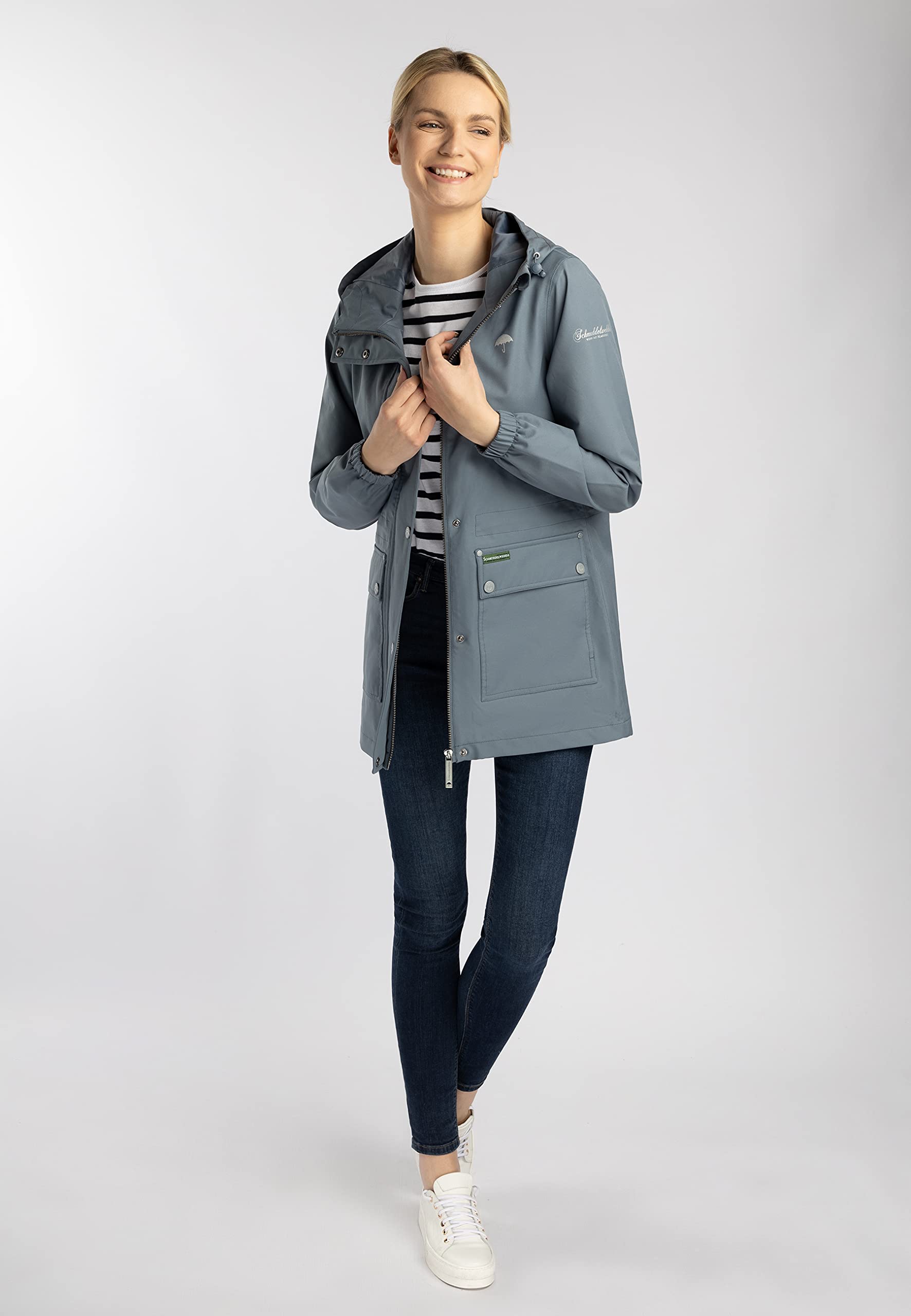 schmuddelwedda-damen-regenjacke-kurze-wetterjacke-f-r-alltag image 3