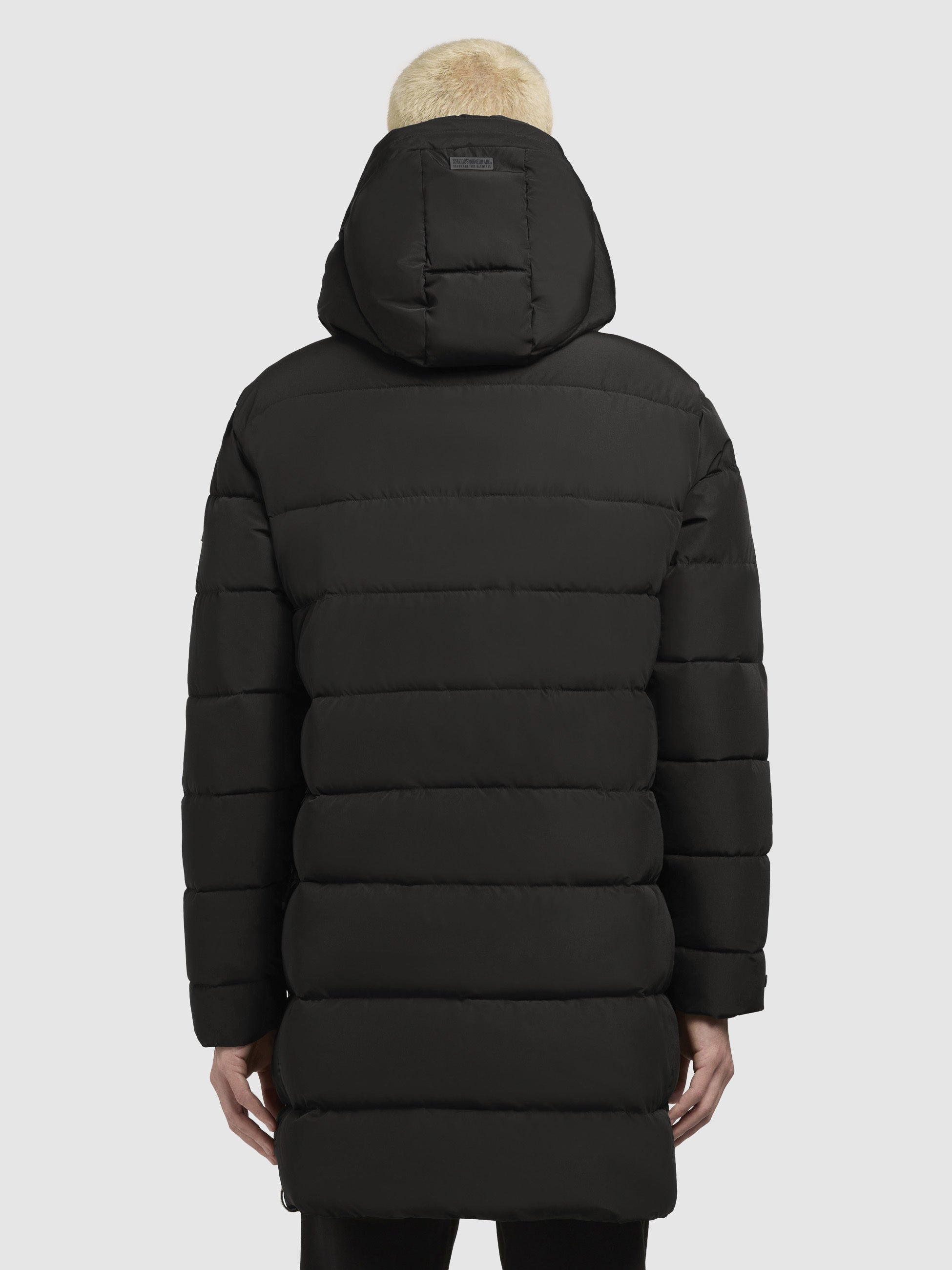 khujo-unker-damen-parka-dunkelgrau-loose-fit image 3