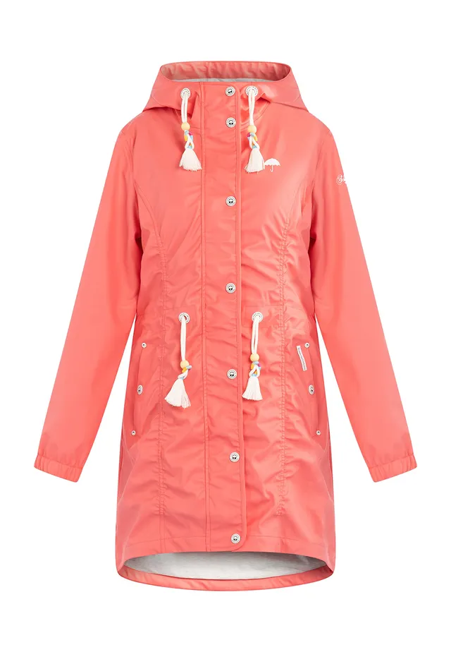 schmuddelwedda-damen-regenmantel-wasserdicht-3000mm-windbreaker-mantel image 1