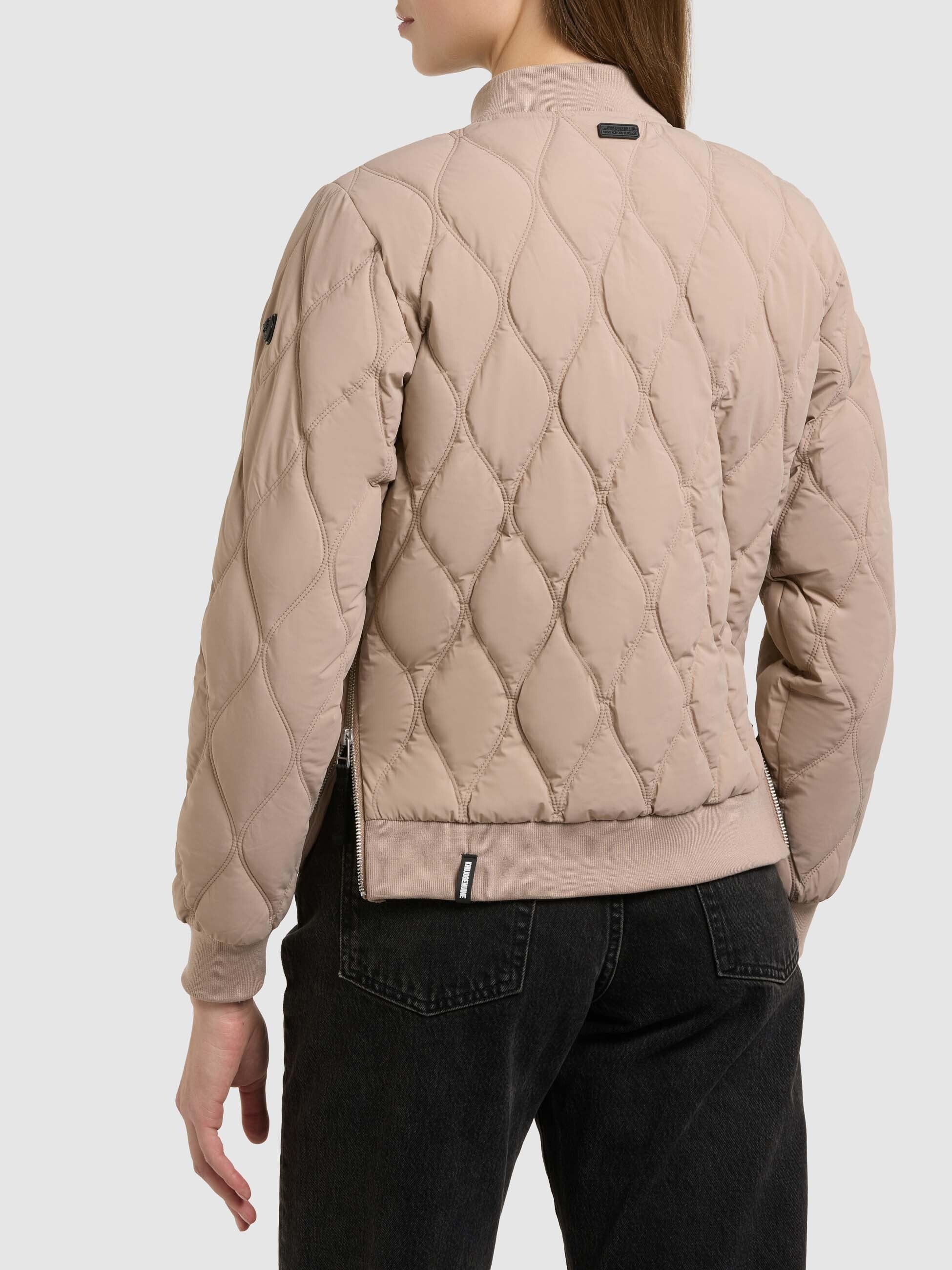khujo-jacke-feen2-latte-beige-damen-steppjacke-regular-fit image 8