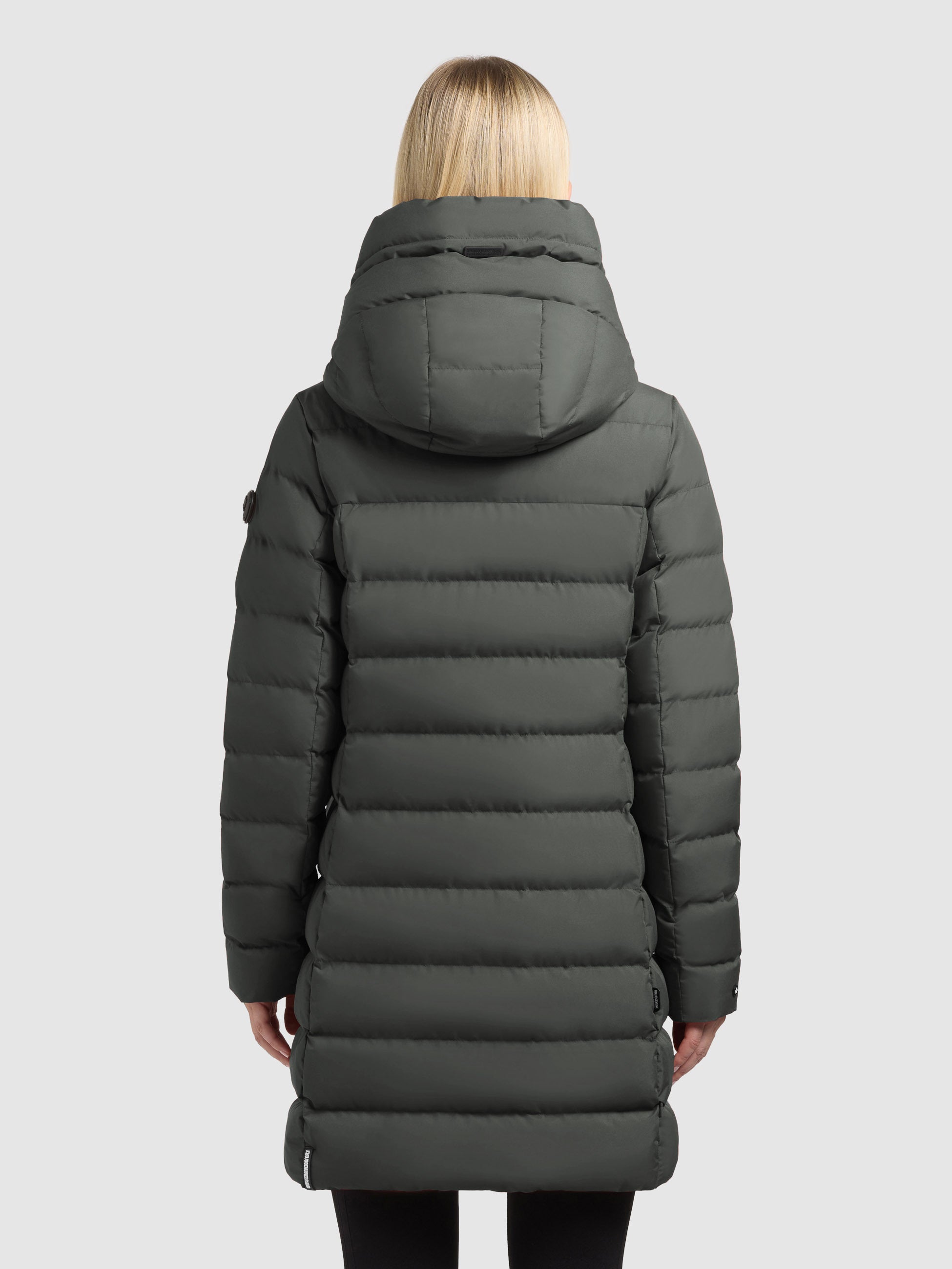 khujo-jacke-nekar-foam-green-steppjacke-mit-kapuze image 3