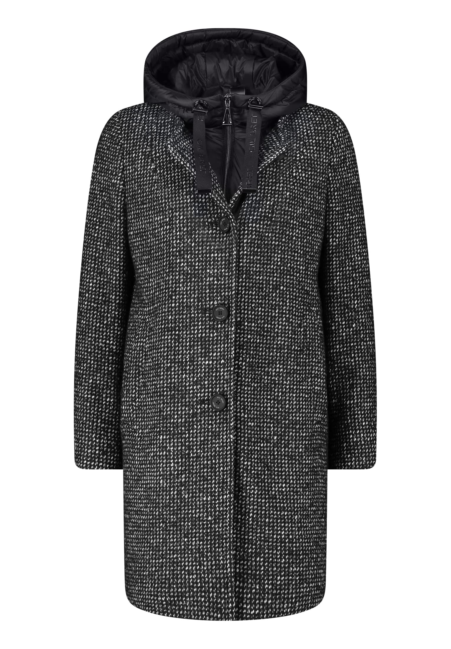 gil-bret-9420-6138-damen-jacke-wolle-wolljacke-in-black-white-42-eu image 7