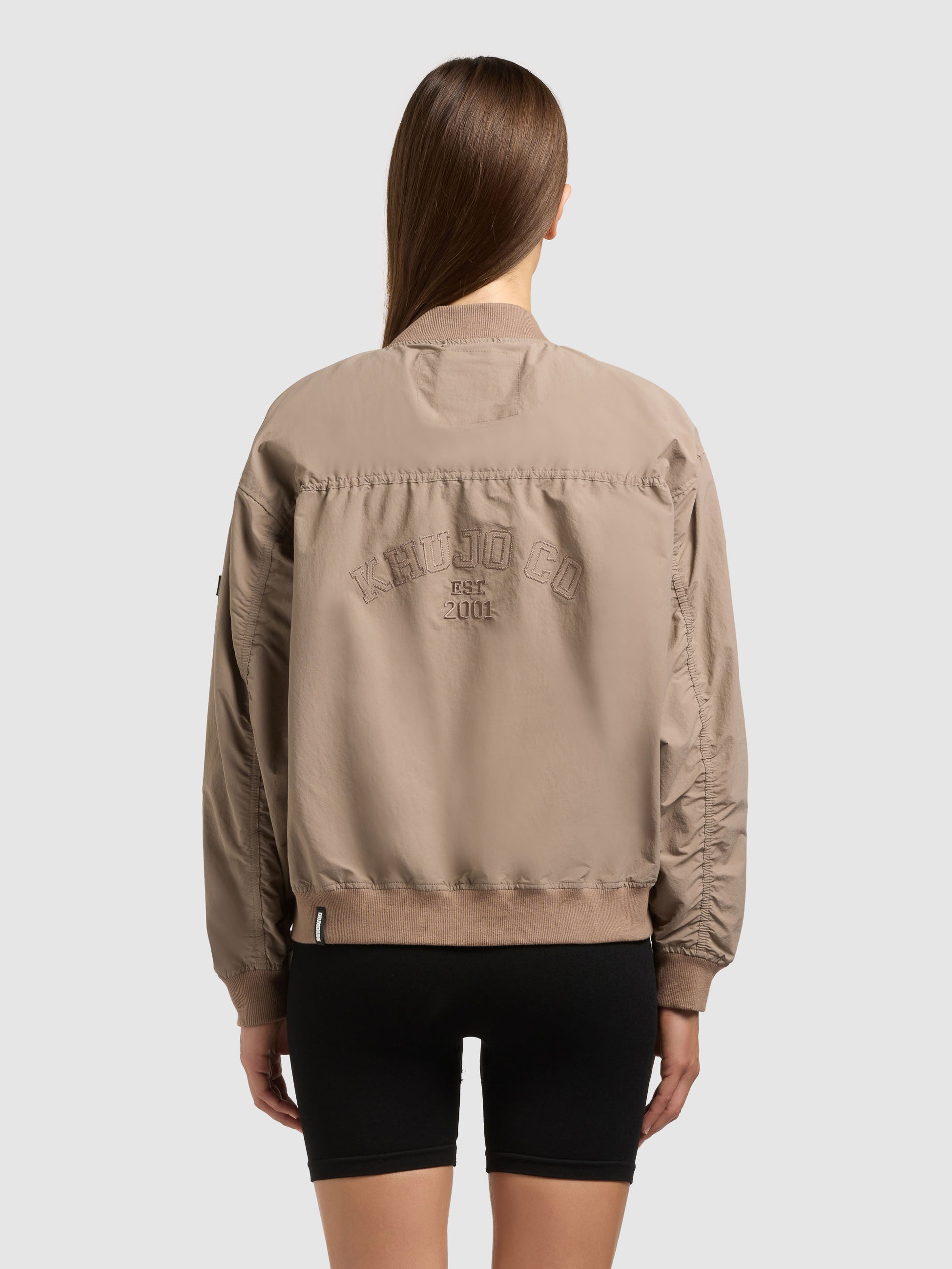 khujo-jacke-rylee-with-bag-latte-brown-leichter-damen-blouson-mit-tasche image 3