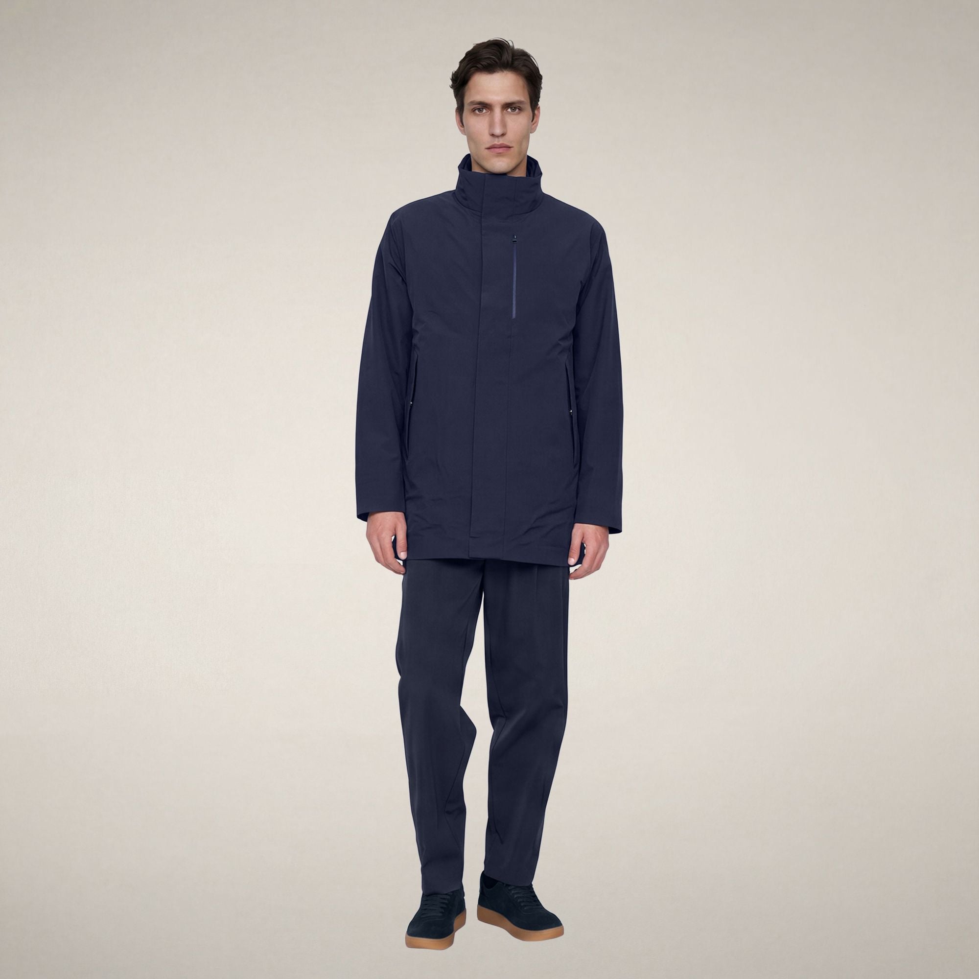 save-the-duck-vintrad-combined-herren-3-in-1-lange-jacke-navy image 1