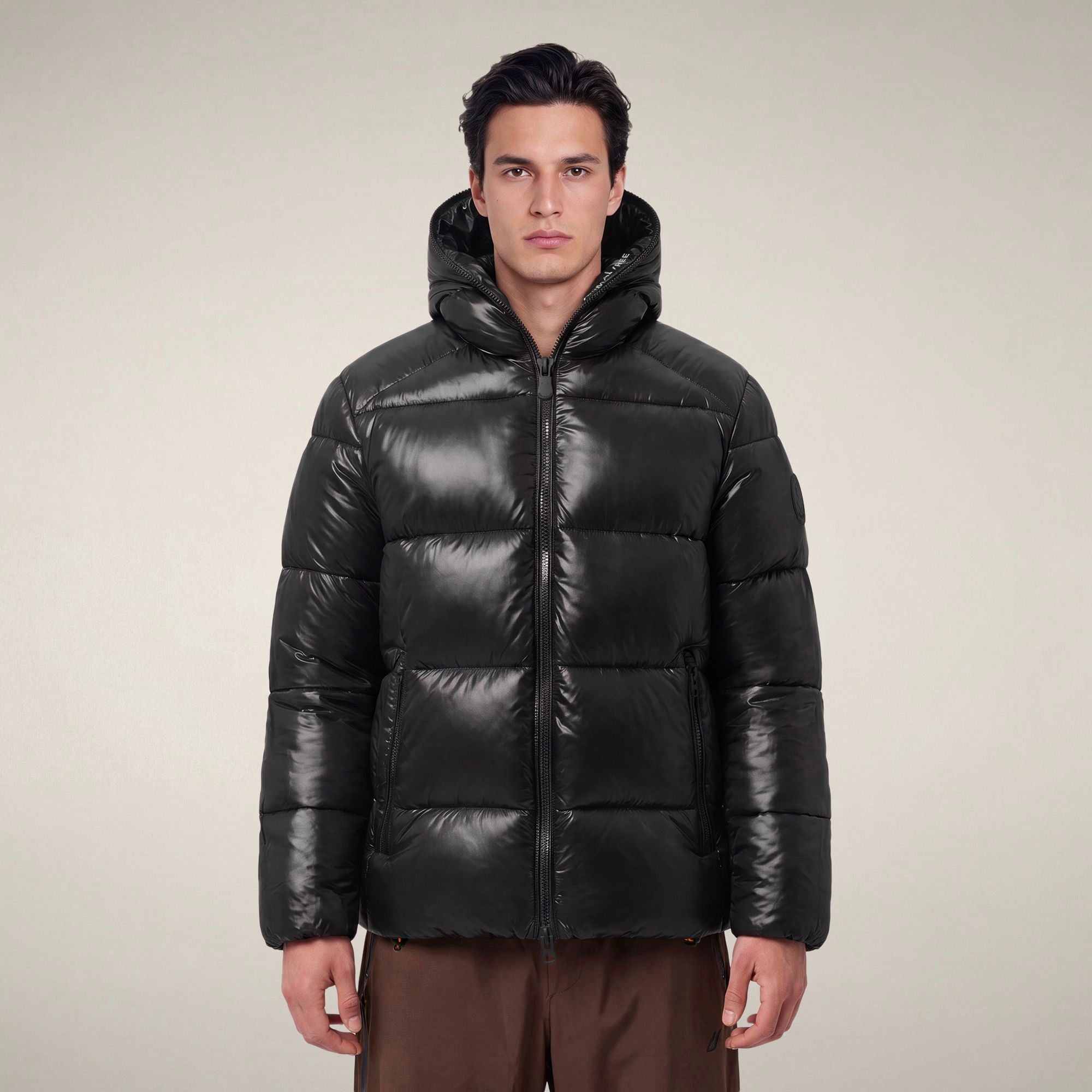 save-the-duck-edgard-herren-pufferjacke-schwarz-laqu image 5