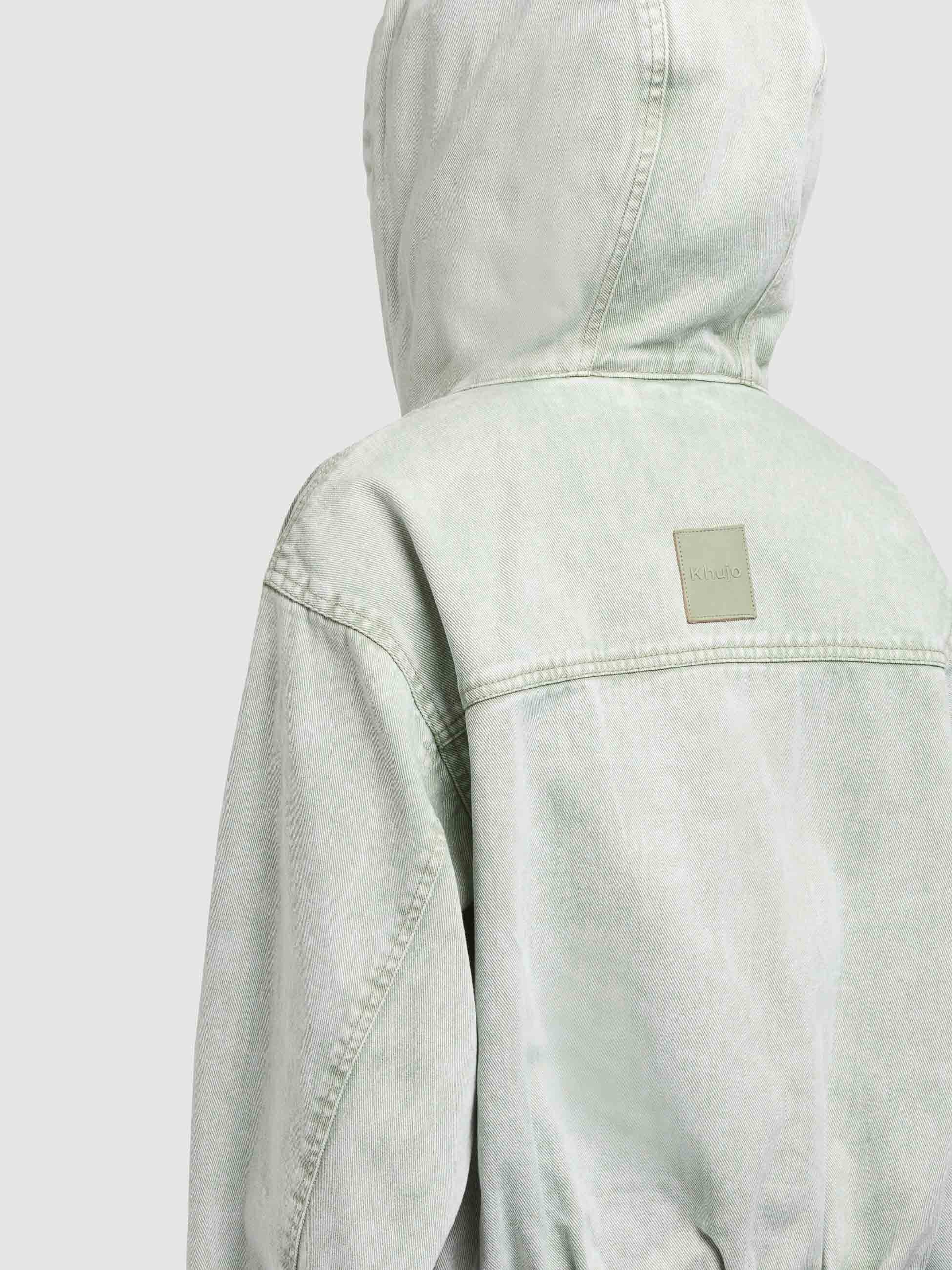khujo-jacke-gretel-seagreen-damen-jeans-blouson-oversize-mit-kapuze image 8