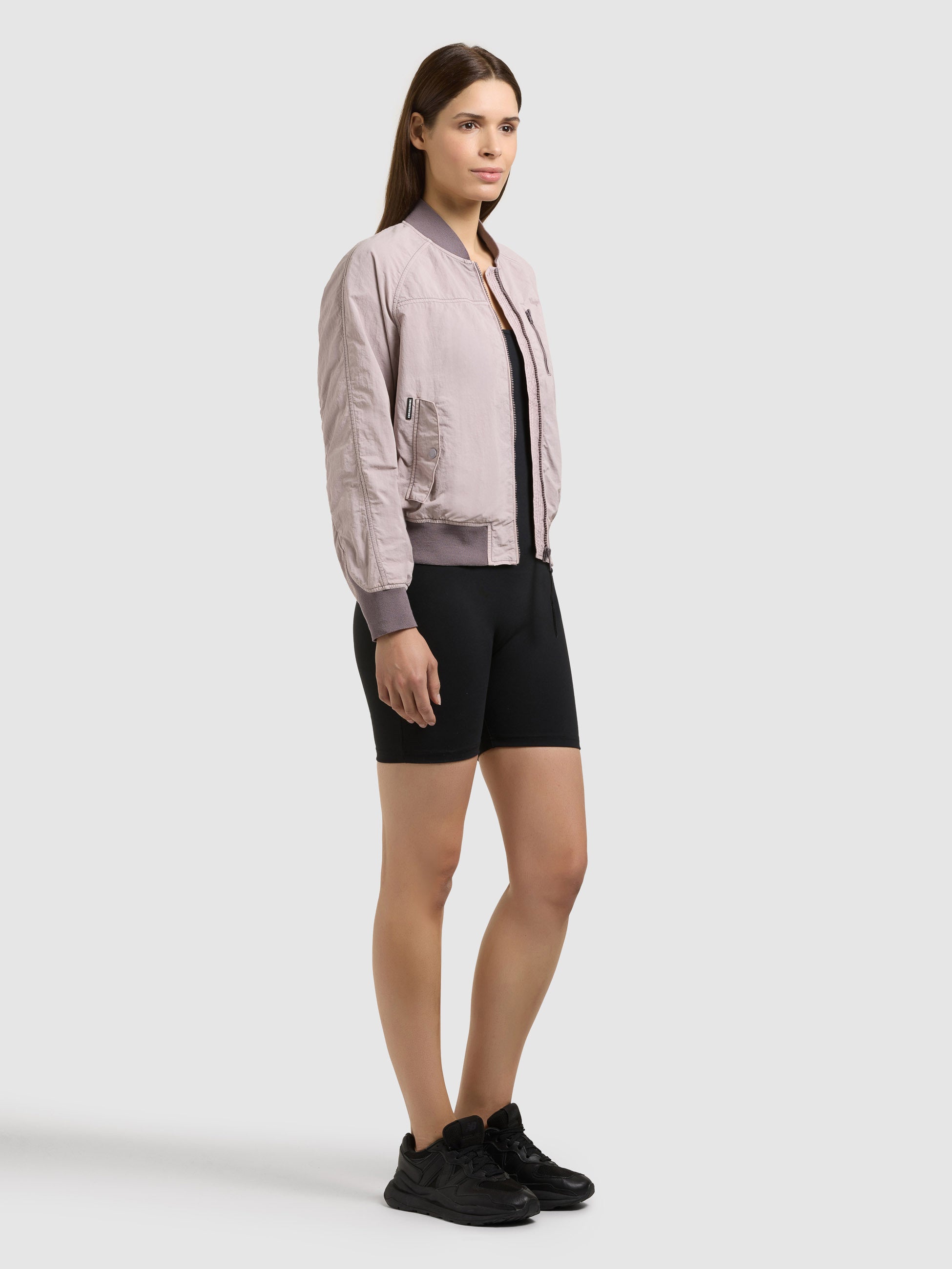 khujo-jacke-zaria-raindrops-lilac-bomberjacke-blouson-ungef-ttert-damen image 2