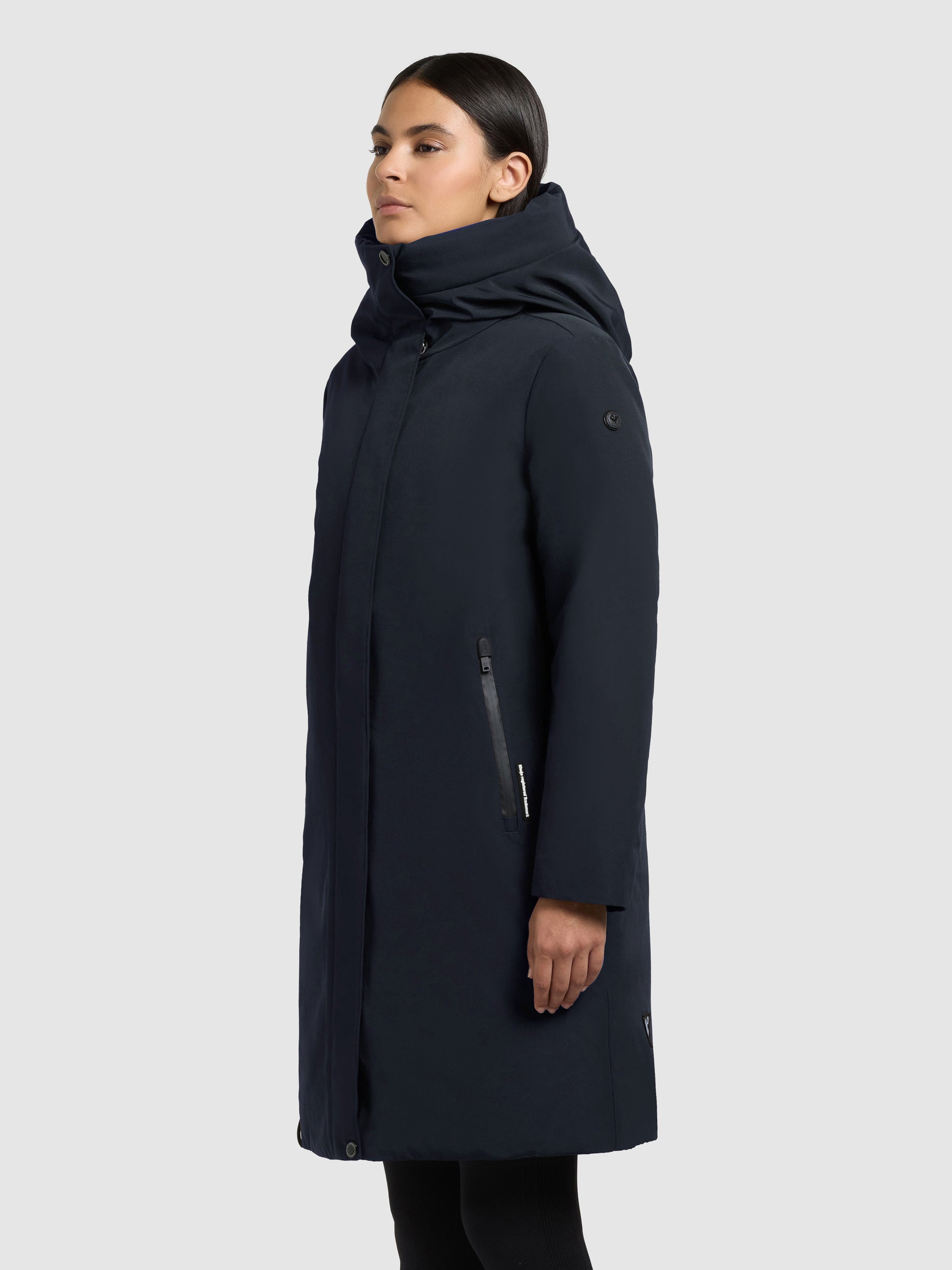 khujo-nellen2-damen-wintermantel-port-blue-loose-fit image 5