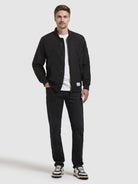 khujo-listener-damen-bomberjacke-schwarz image 2