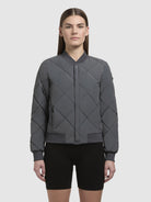 khujo-jacke-ange-blaugrau-kurze-bomber-steppjacke-regular-fit image 4