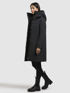 khujo-coat-nellen-dark-gray-damen-wintermantel-knielang image 2