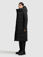 khujo-inda-damen-steppmantel-black-knielang image 6