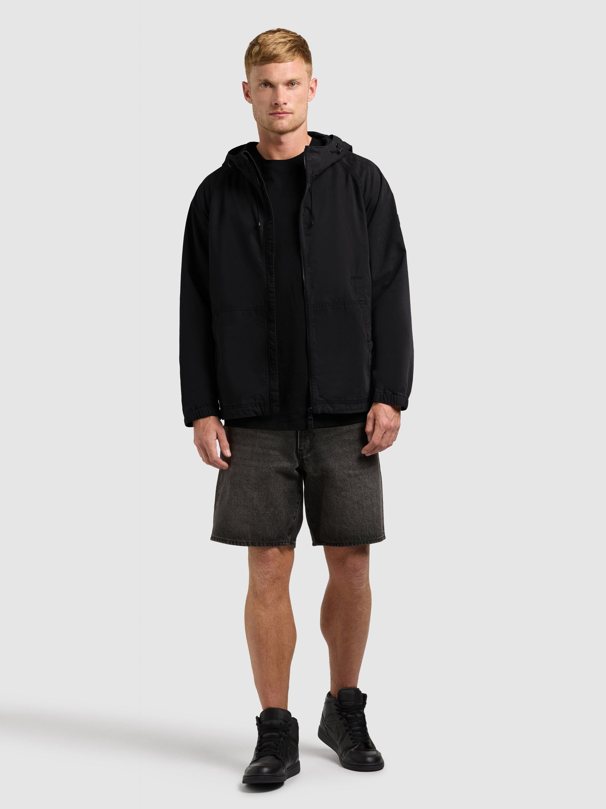khujo-jacke-weru-black-black-blousonjacke-mit-kapuze image 6