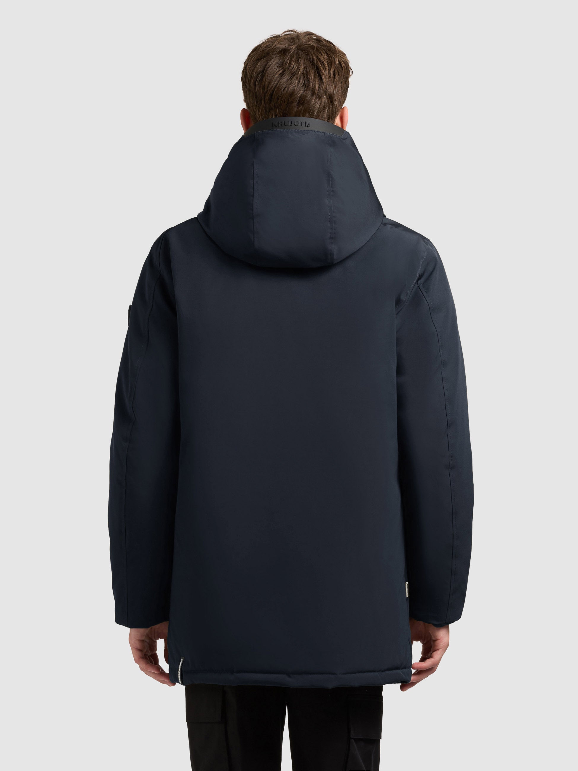 khujo-kann2-parka-port-blue-warm-wattierte-winterjacke-mit-kapuze image 3