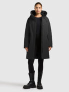 khujo-mantel-wedelia-with-inner-jacket-black-damen-kurzmantel-mit-herausnehmbare image 6