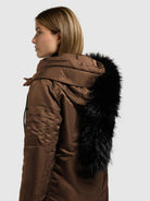 khujo-jilla-damen-wintermantel-copper-brown image 7