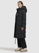 khujo-coat-miri2-dark-gray-knielanger-wintermantel-regular-fit image 2