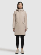 khujo-mantel-yeal-beige-kurzmantel-damen-slim-fit image 6
