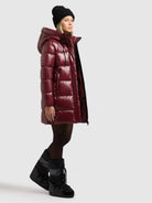 khujo-jacket-janou-mahogani-red-gesteppte-winterjacke-damen image 6