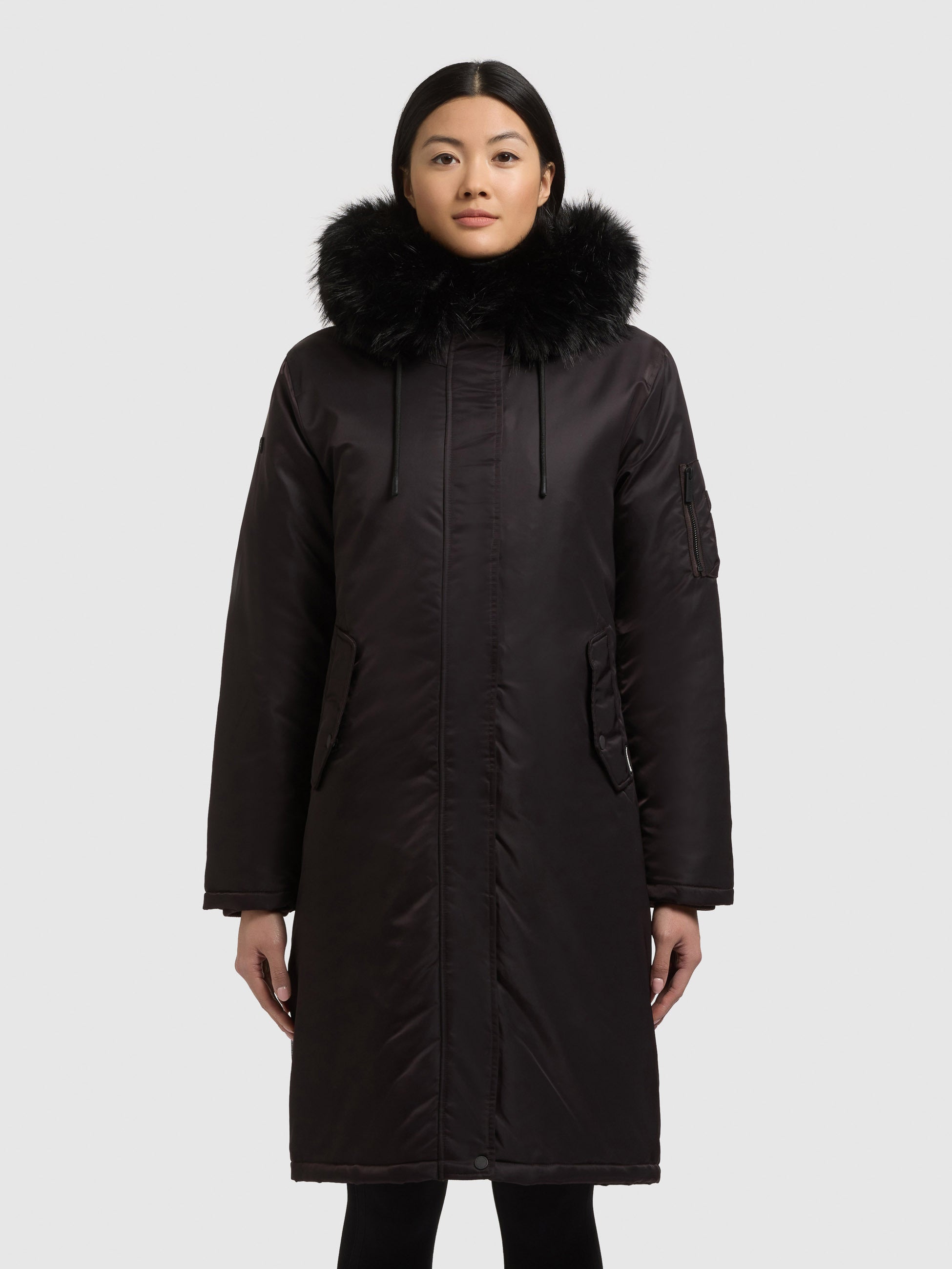 khujo-mantel-jilla-moody-plum-gl-nzend-damen-steppmantel-mit-kunstfell image 4