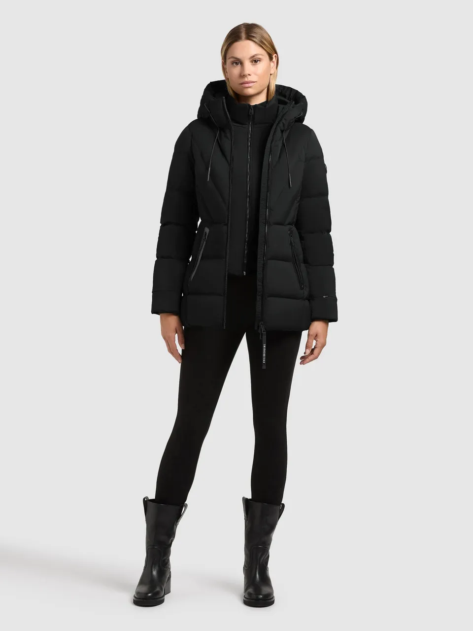 khujo-jacke-rabb-2in1-damen-winterjacke-black-mit-herausnehmbarem-einsatz image 1