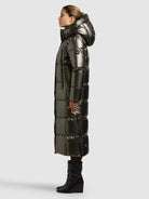 khujo-coat-rubina2-shiny-damen-steppmantel-mud-brown image 5