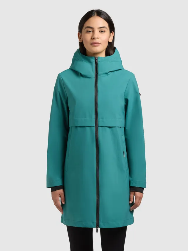 khujo-mantel-june-north-sea-teal-damen-parka-leicht image 1