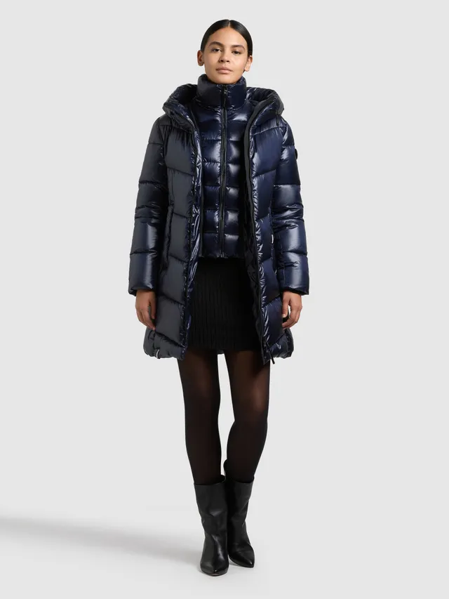 khujo-mantel-adriana-damen-steppmantel-slim-fit-midnight-blue image 1