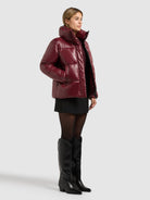 khujo-jacke-nala-mahagoni-red-steppjacke-wasserabweisend image 6