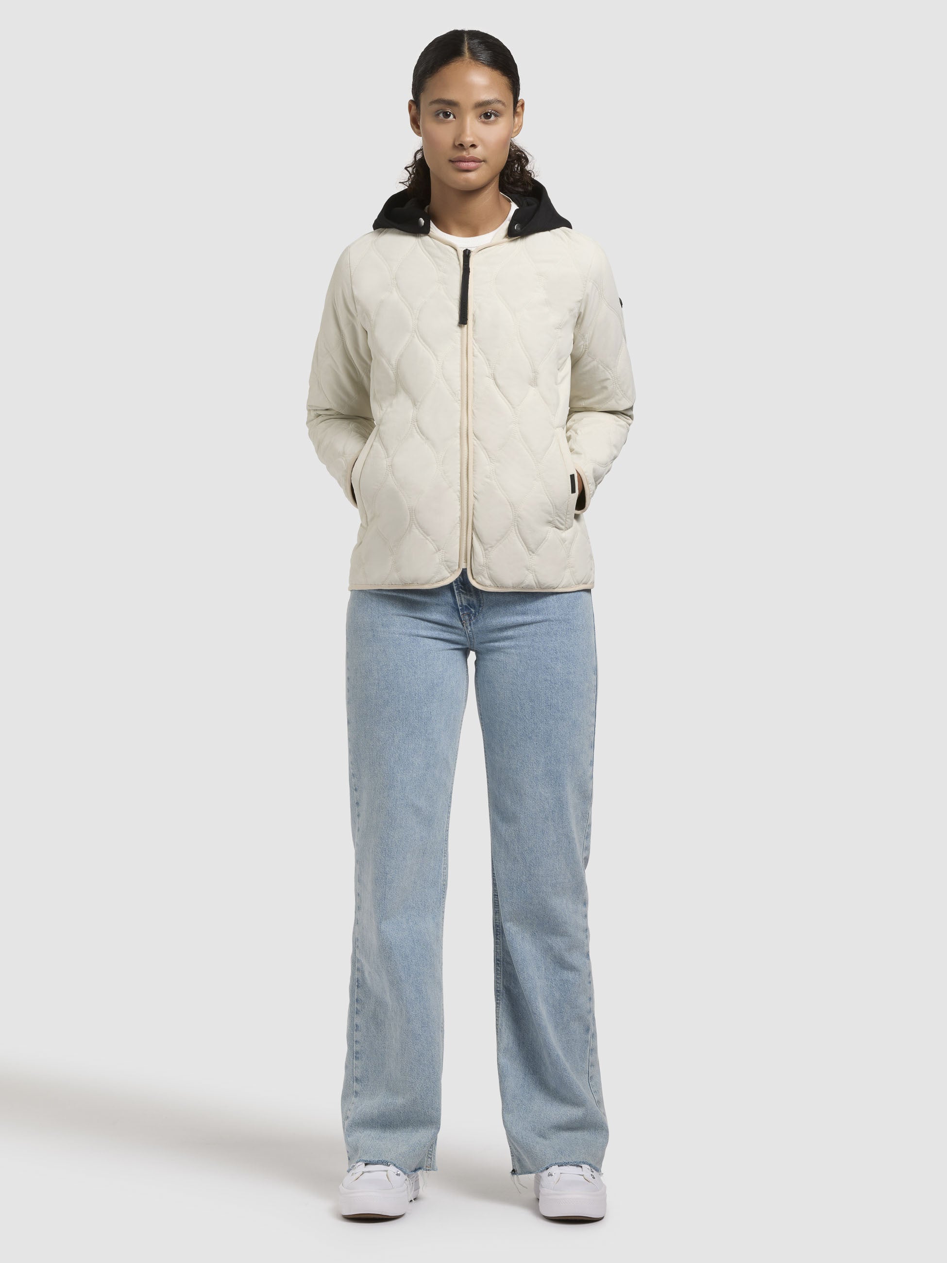 khujo-jacke-malar-hellbeige-steppjacke-regular-fit-h-ftlang image 1