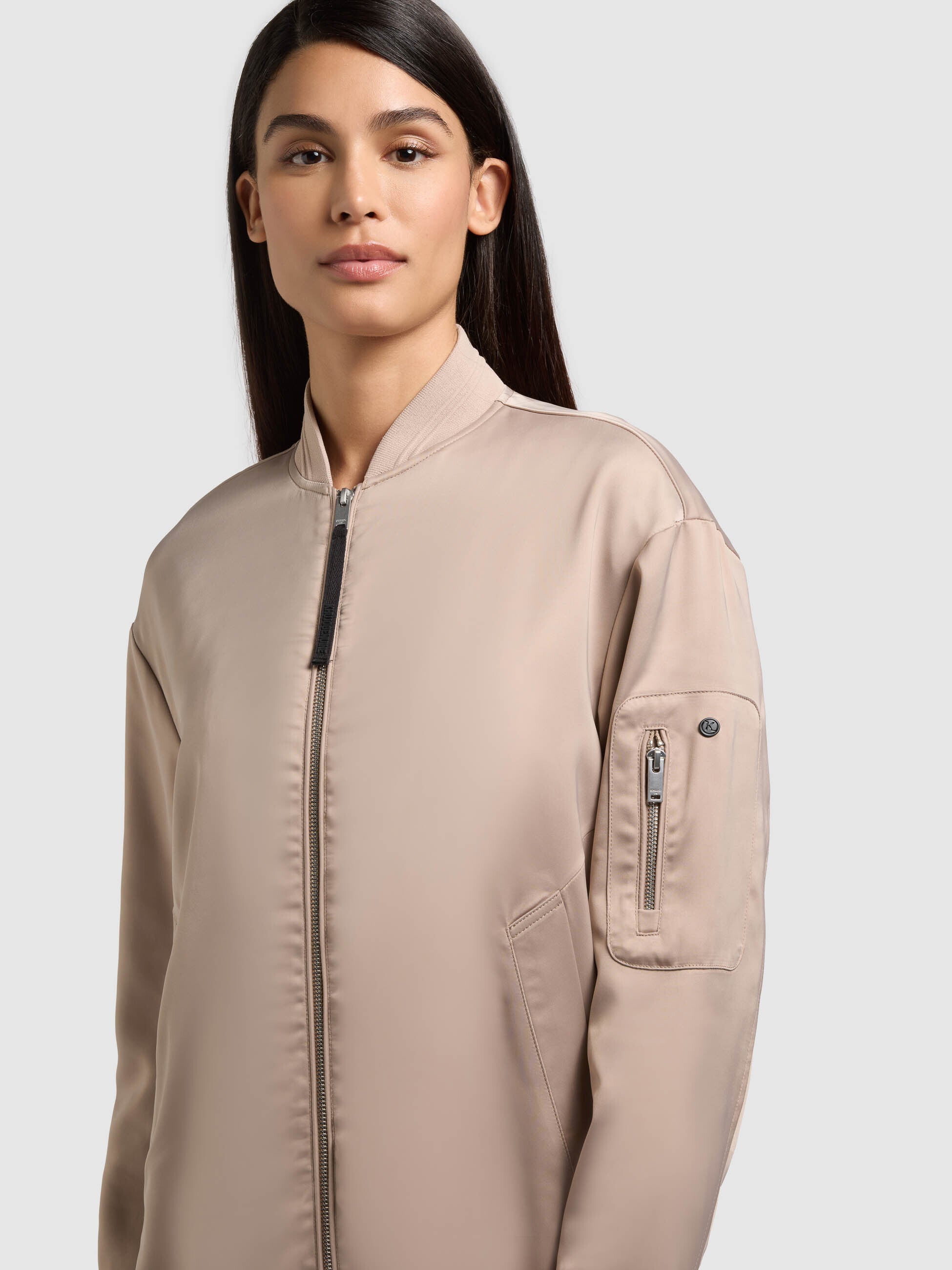 khujo-mantel-tindra-latte-beige-damen-blousonmantel image 8