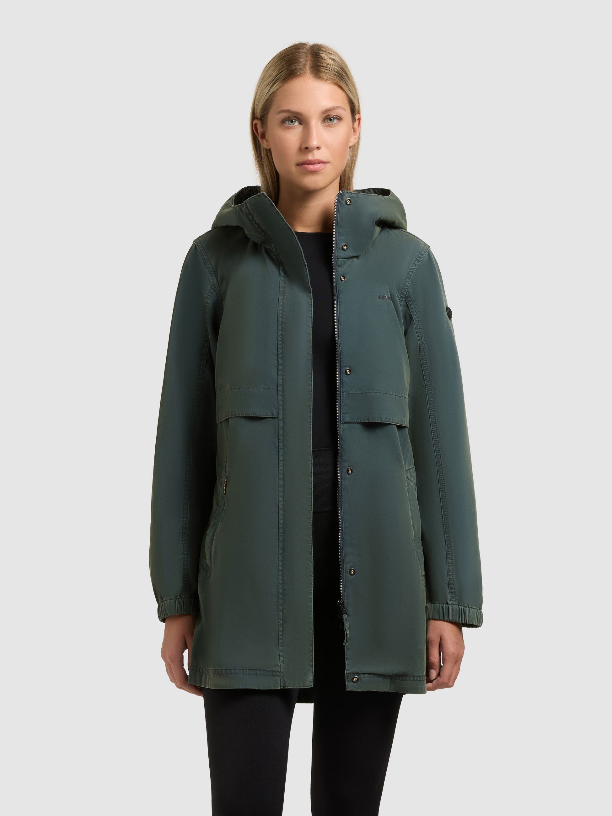 khujo-jacke-brava-atlantic-blue-slim-fit-kapuzenjacke-f-r-damen image 4