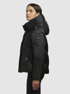 khujo-jacke-olsa-schwarz-steppjacke-regular-fit image 5