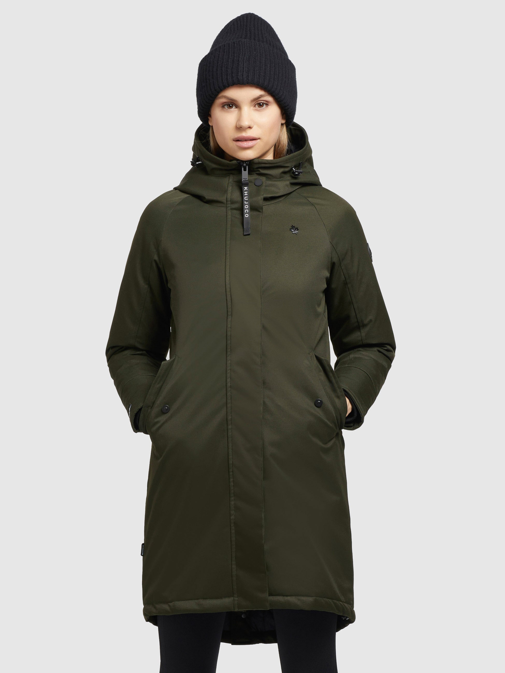 khujo-mantel-laria-dunkelgr-n-warmer-damen-parka-regular-fit image 2
