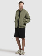 khujo-jacke-maht-light-olive-damen-blouson-h-ftlang image 2
