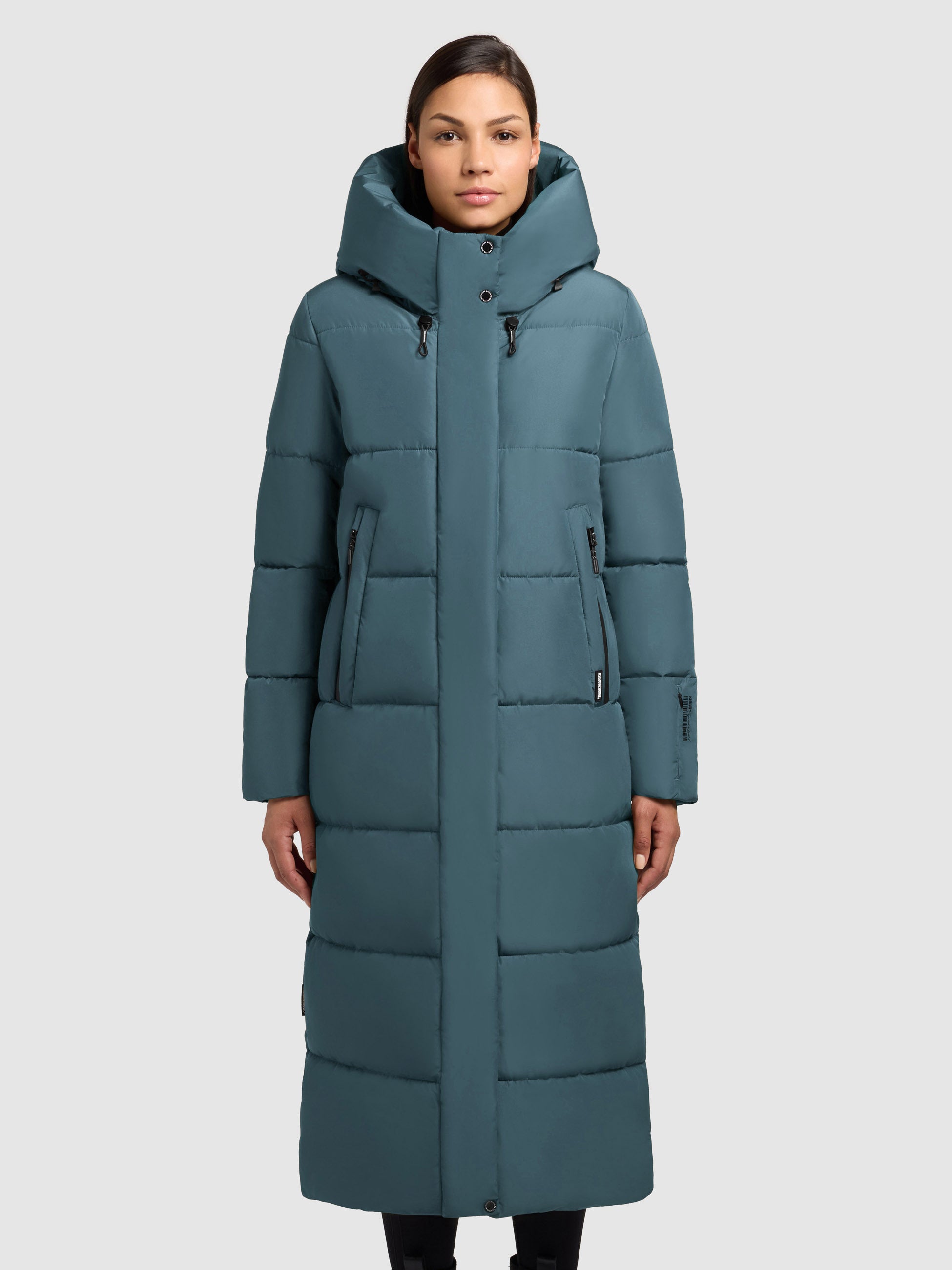 khujo-mantel-soulani4-dim-blue-wadenlanger-wattierter-winter-steppmantel image 4