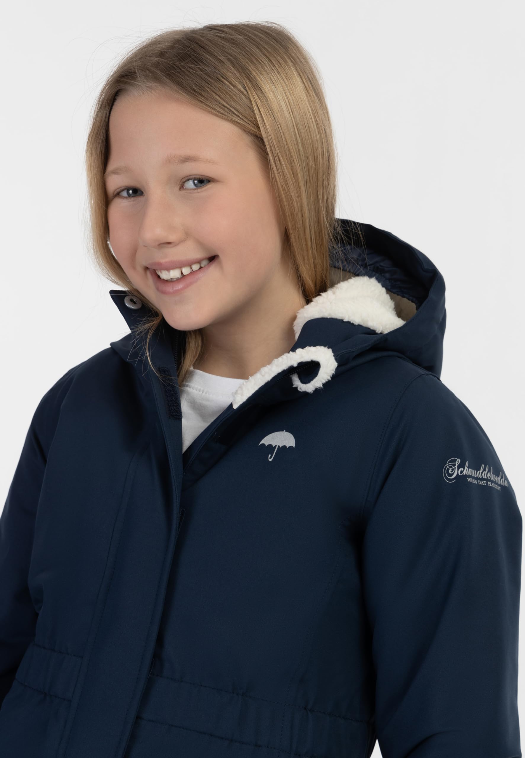 schmuddelwedda-m-dchen-winterjacke-arctic-mit-teddyfell-kinder-winterjacke image 3