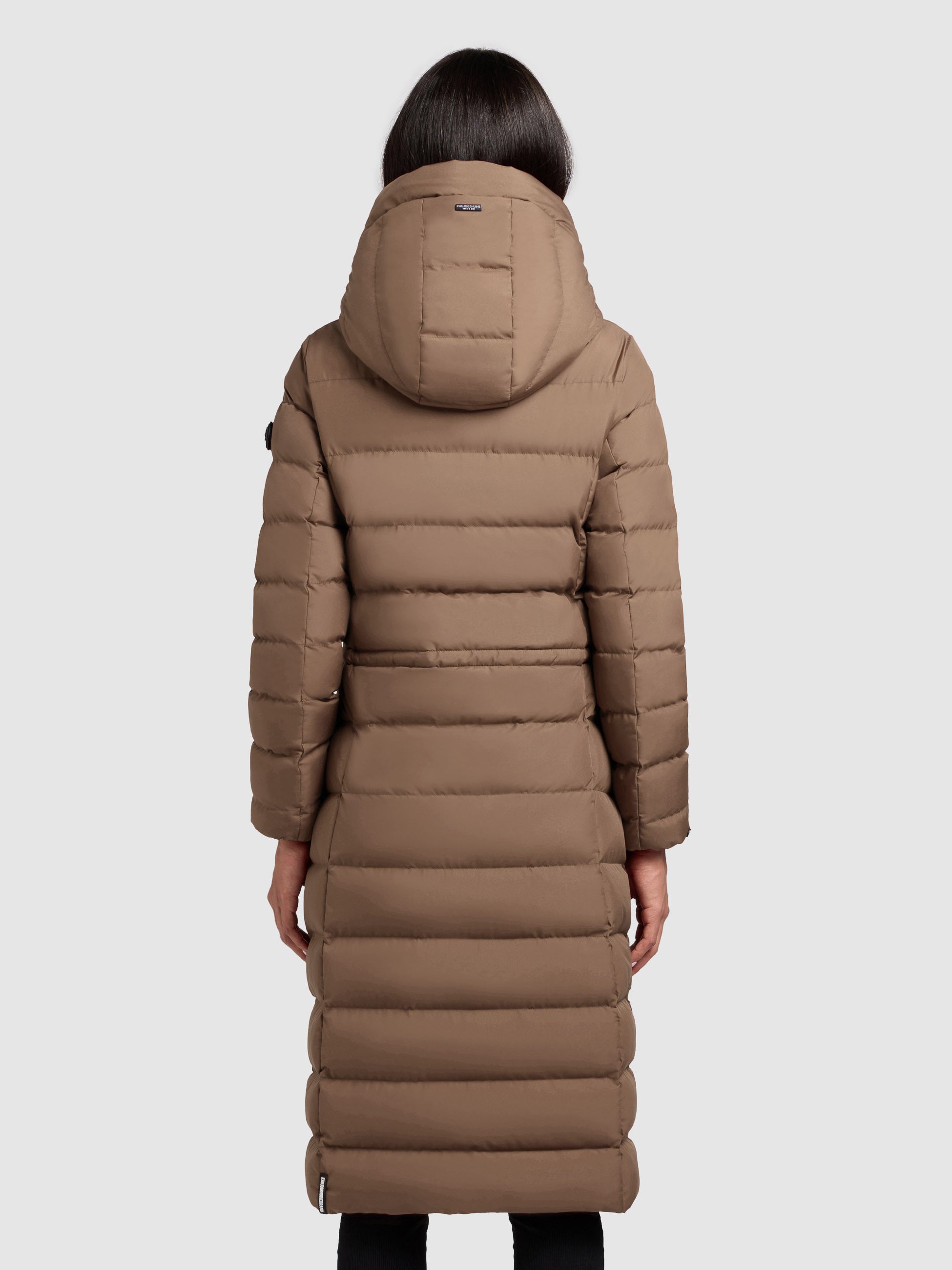 khujo-simmie-steppmantel-damen-knielang-regular-fit-in-rust-brown image 3