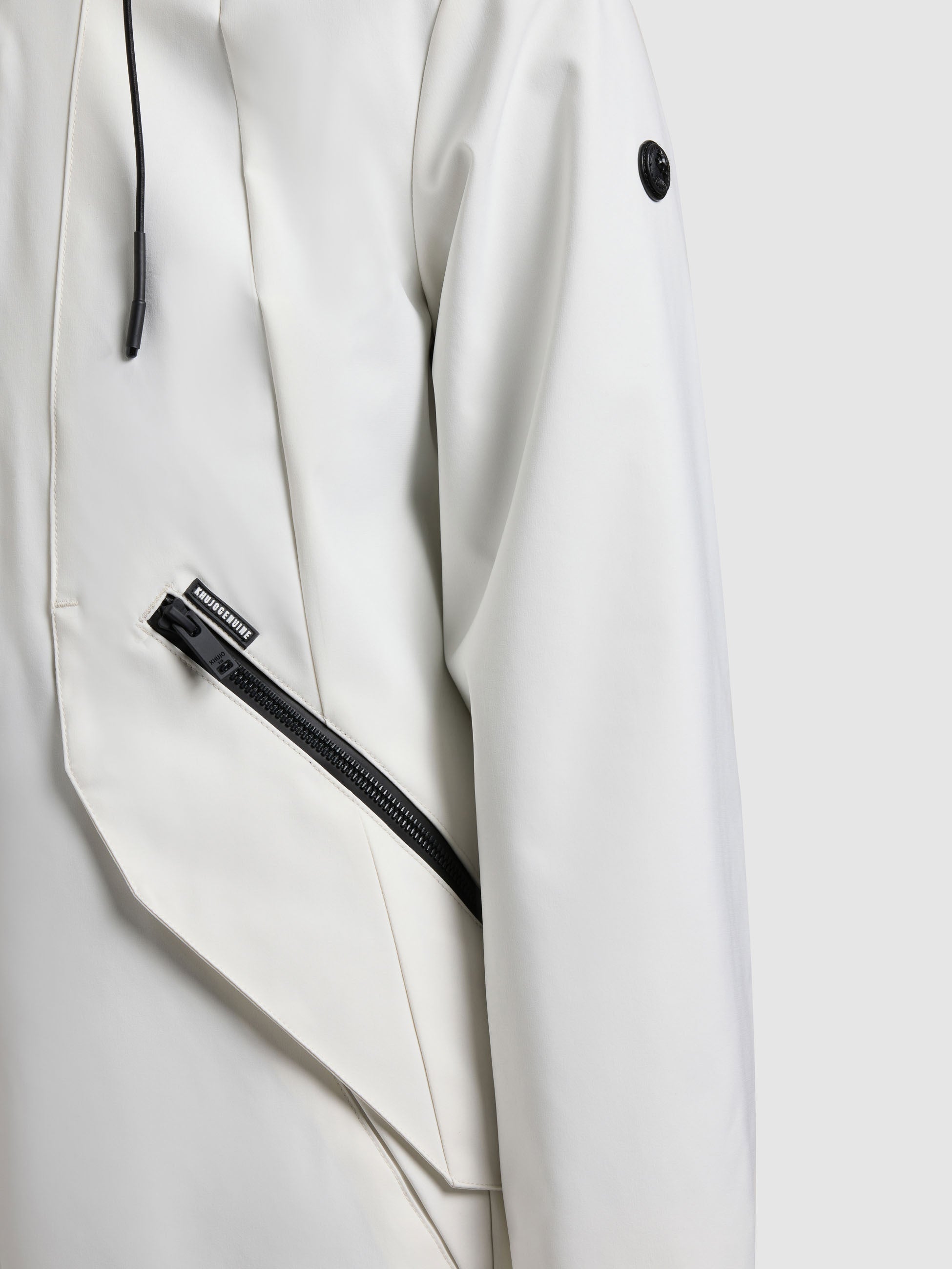 khujo-eiza-regenmantel-sommerjacke-off-white image 8