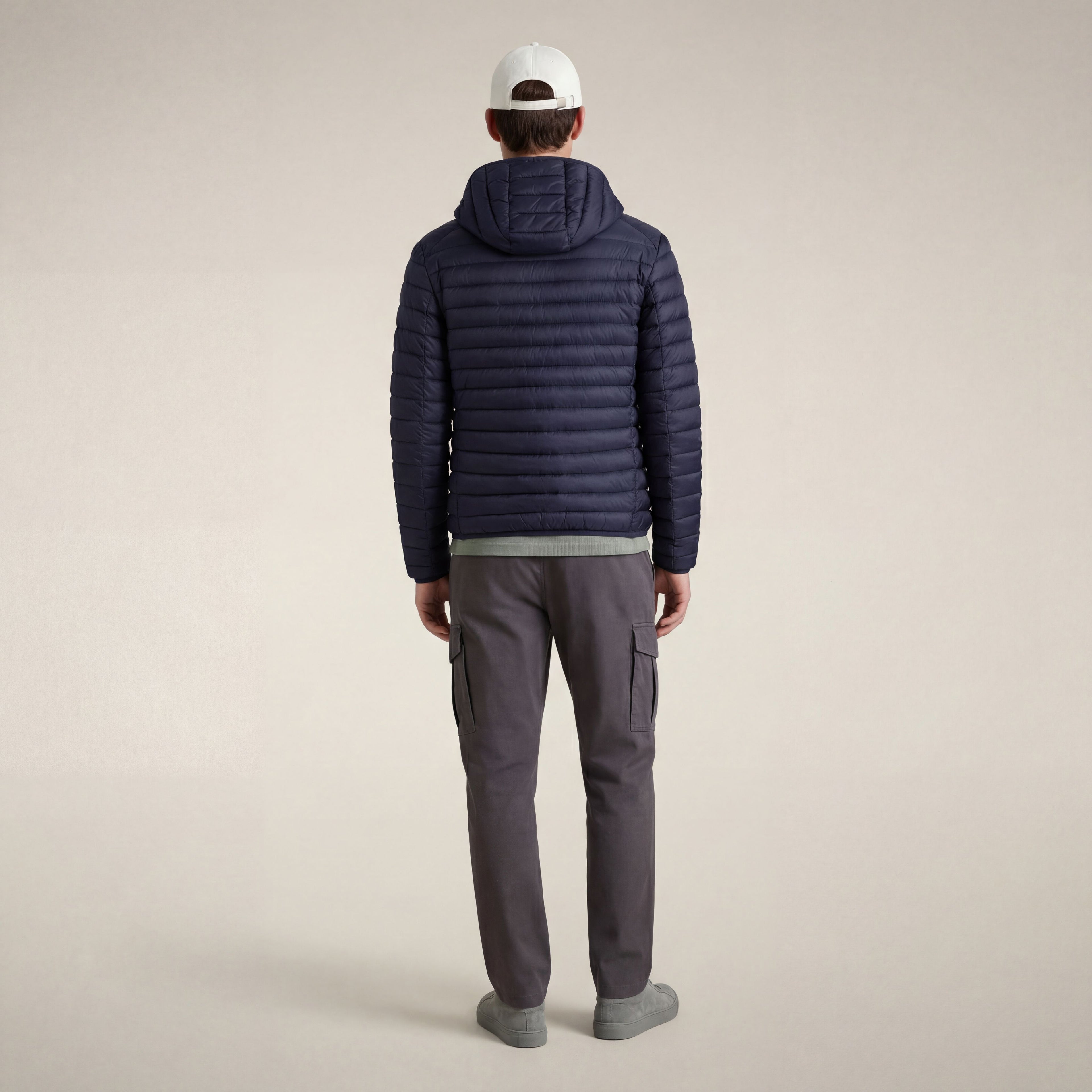 save-the-duck-donald-herren-daunenjacke-mit-kapuze-navy image 2