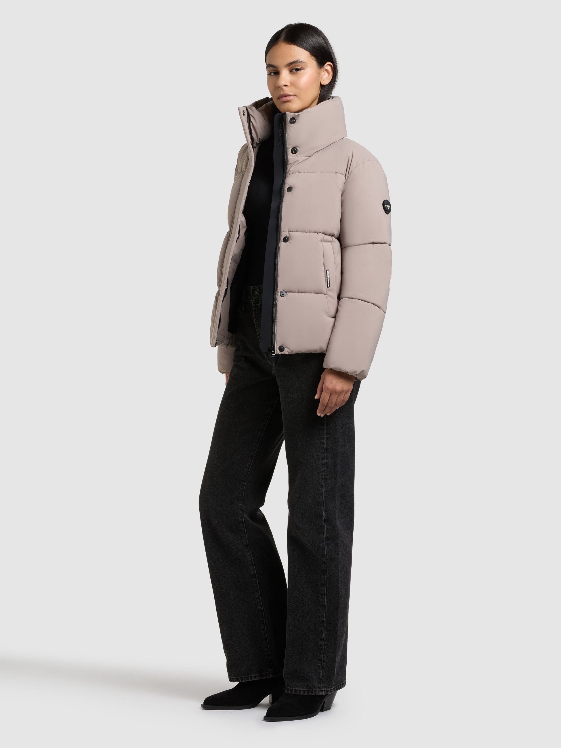 khujo-jacke-rinja2-matt-greige-damen-steppjacke-h-ftlang-loose-fit image 6